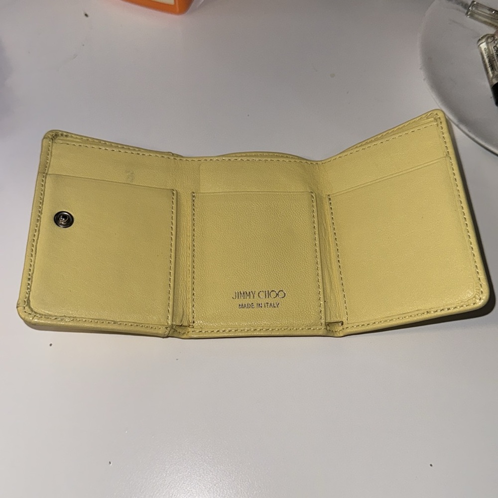*SALE* JIMMY CHOO STAR STUDDED WALLET - Picture 9 of 14